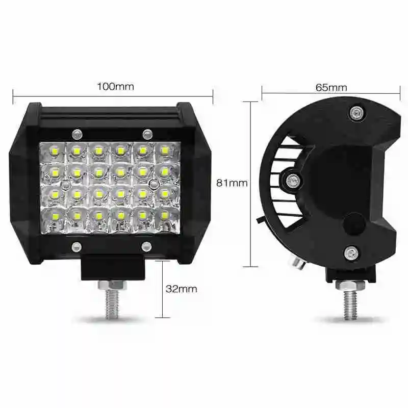 Комбинированные светодиодные фары рабочего света 1/2 светодиодный т. 4 дюйма