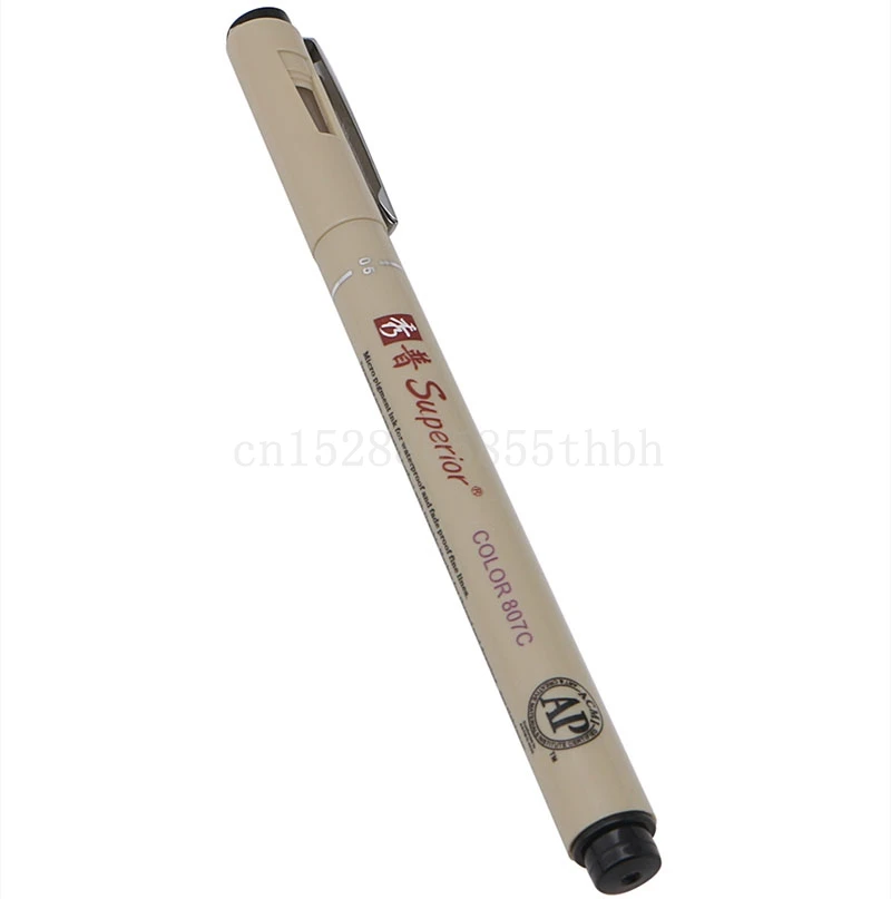 12 цветов художественная манга тонкая голова краска Графический эскиз маркеры