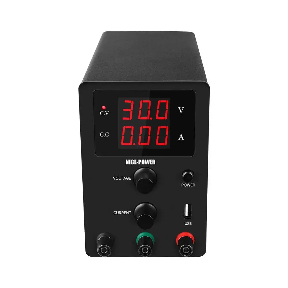 USB DC Laboratory 30V10A Регулируемый лабораторный источник питания регулируемый