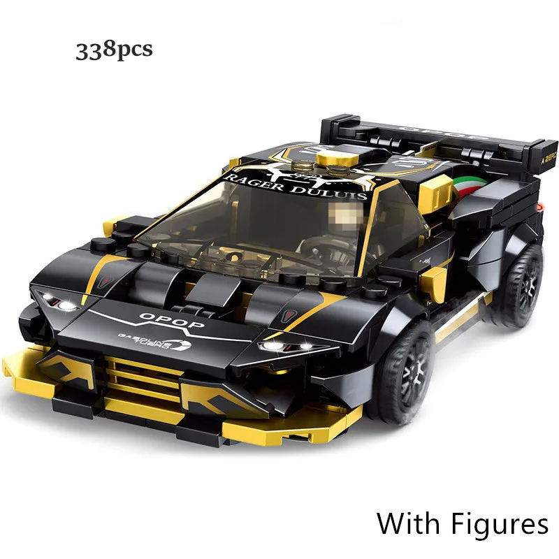 2020 New Technic Super Racing Speed Champions F8 автомобиль EVO строительные блоки игрушки для
