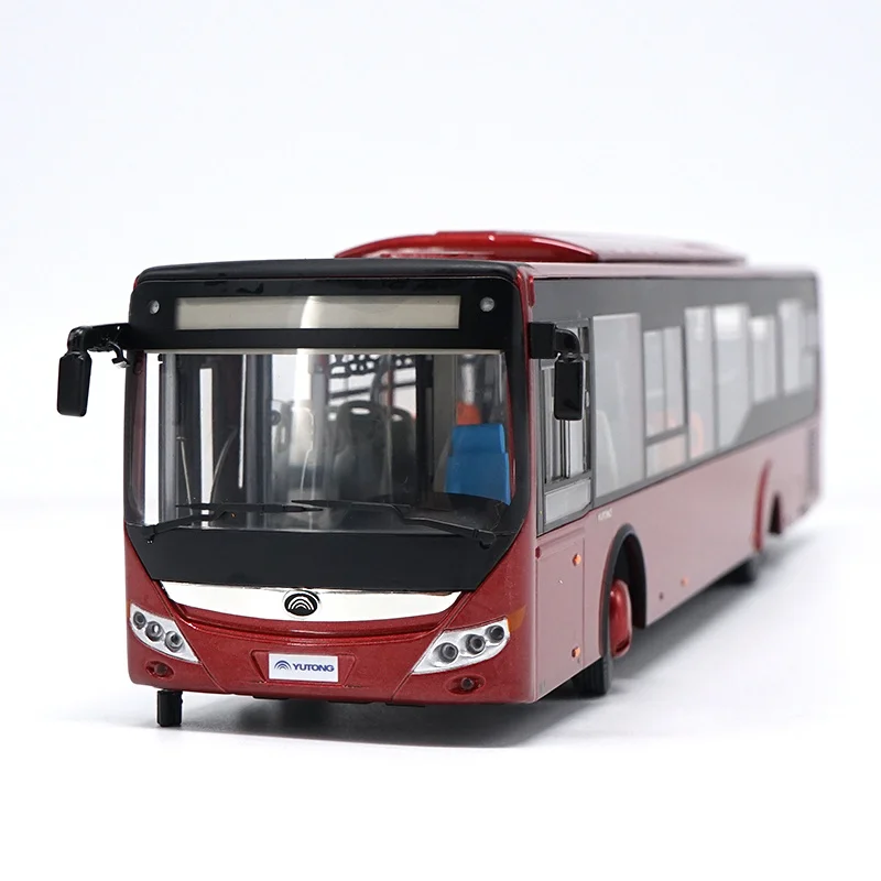 

1/42 Original Yutong Bus ZK6128 Low Floor Bus Alloy Die-casting Car Model Collection Decoration Gift Children's Toy