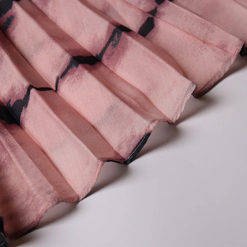 Женская винтажная плиссированная юбка миди в полоску с высокой талией | одежда