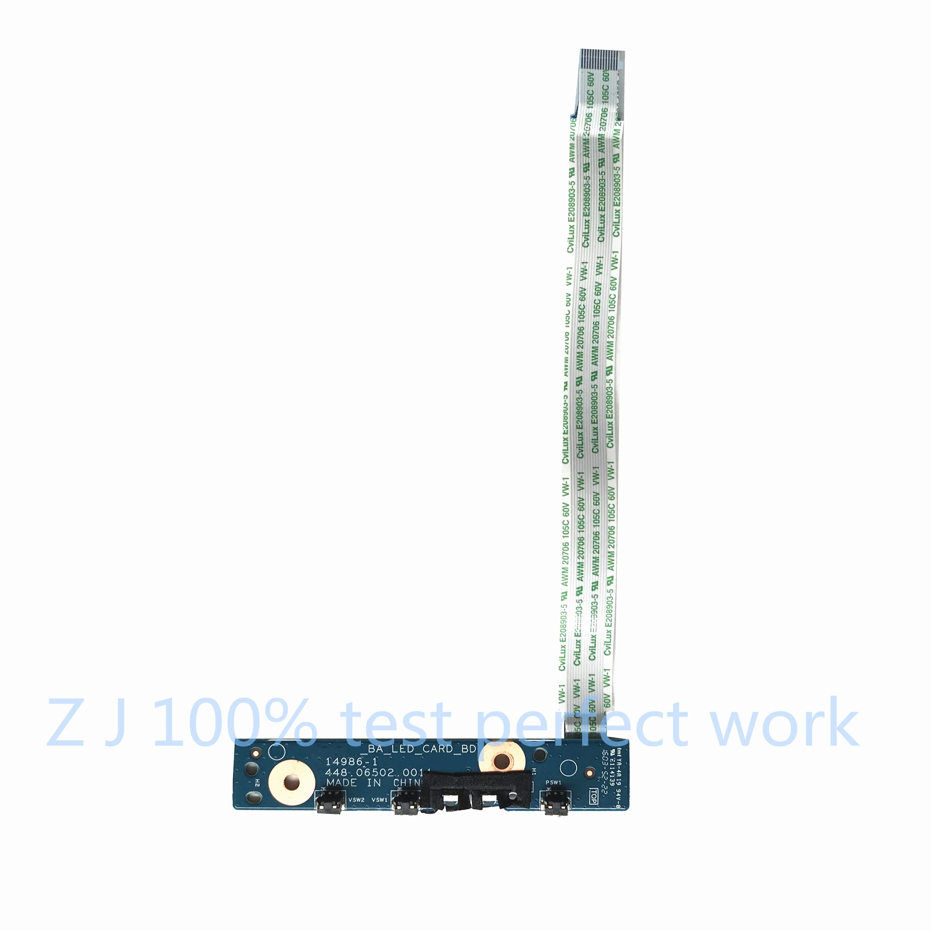 Оригинал для Acer Aspire R11 R3 131 131T плата кнопки питания ноутбука с кабелем 448.06502.0011 100%
