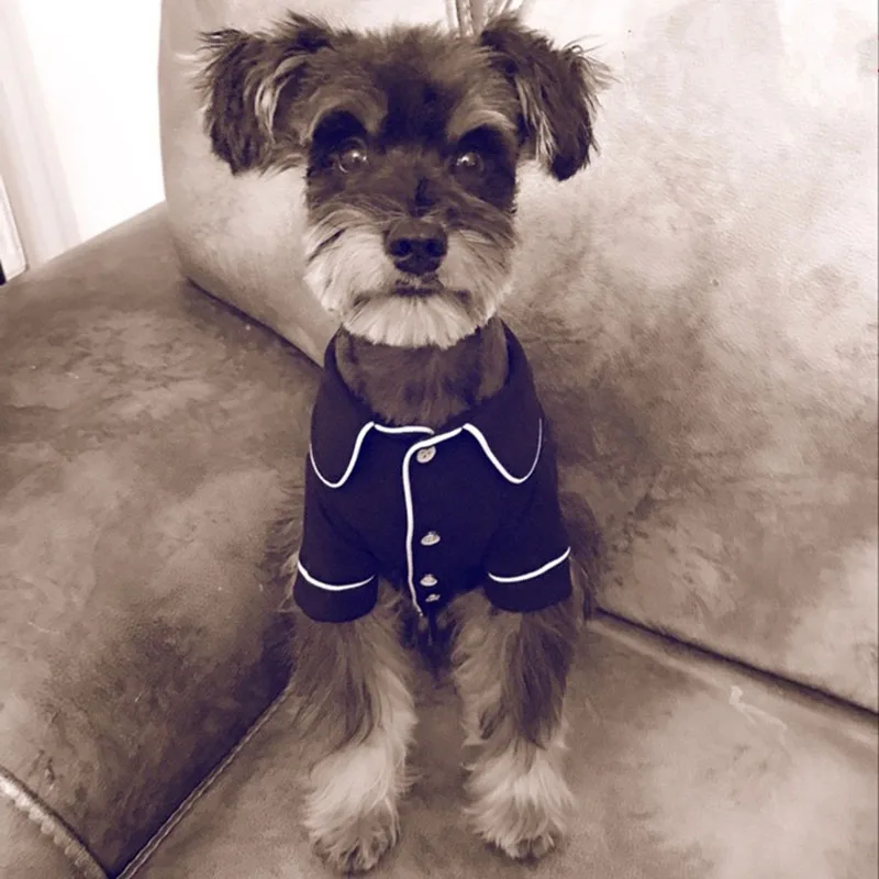 Милые пижамы домашнее животное собака одежда для маленьких собак Ночная сорочка