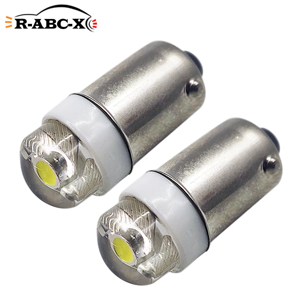 Из 2 предметов 0 5 Вт переменного тока 6V 12V BAX9S H6W BA9S T4W BAY9S H21W светодиодный