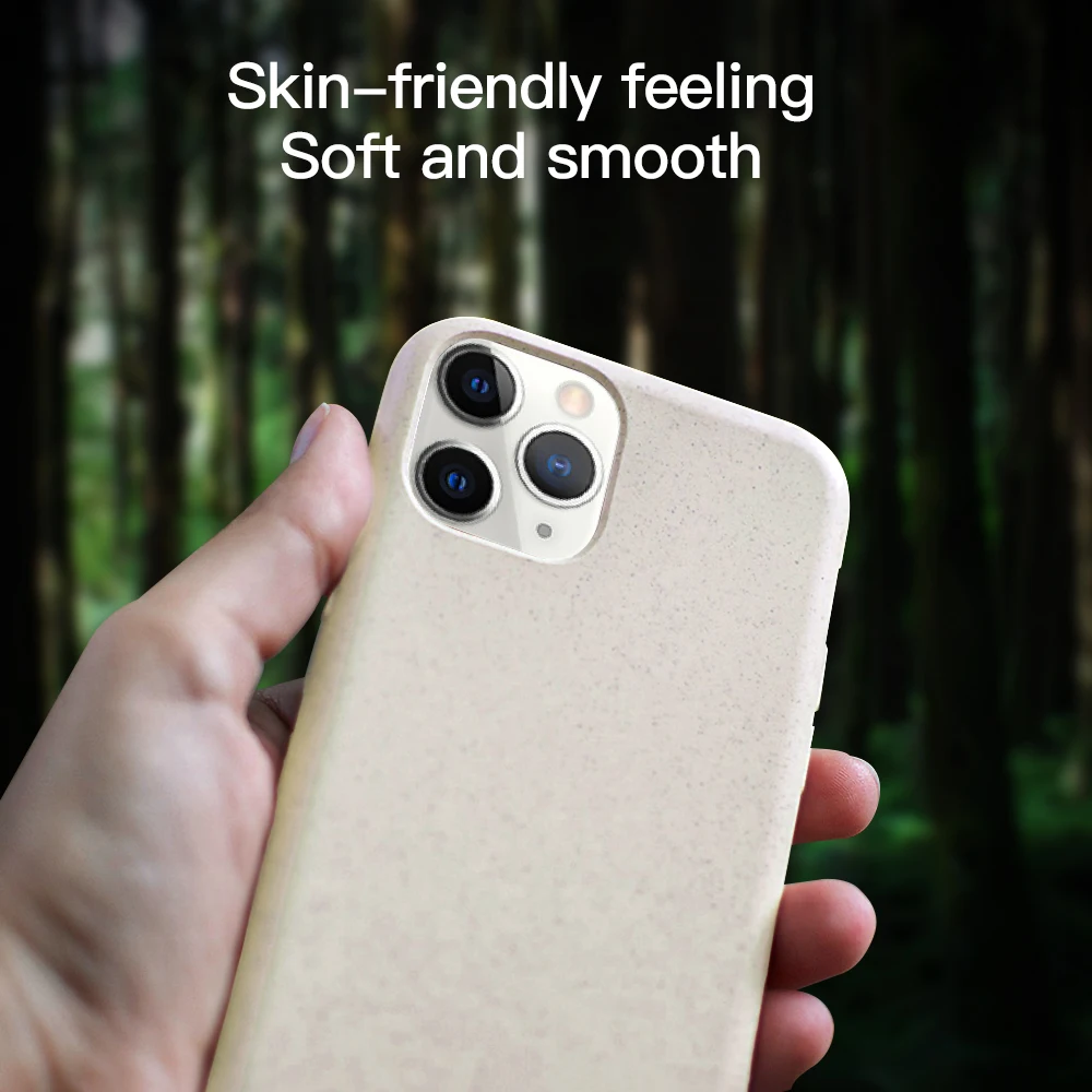 Meeker for iPhone 11 Pro MAX Case Degradable Soft Mobile Phone Fitted Cover |