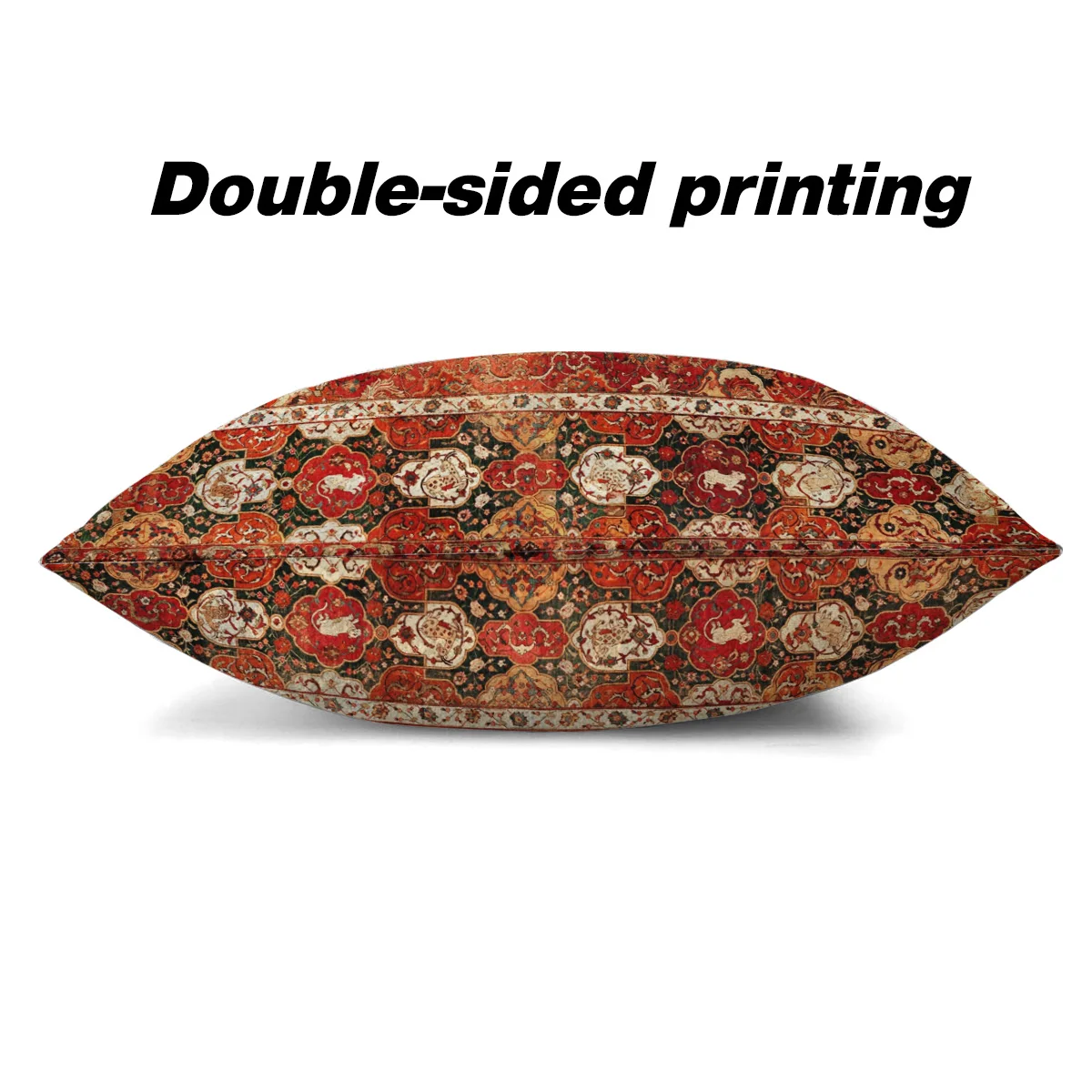 Seley 16 век антикварный персидский ковер Русалка блесток Чехол на подушку флип