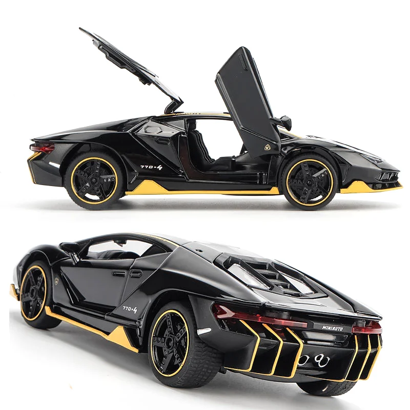 LP770 740 1:32 Lamborghinis Автомобильная модель спортивной машины литой под давлением звук супер гоночный подъёмный хвост горячий автомобиль колесо для детей Томас