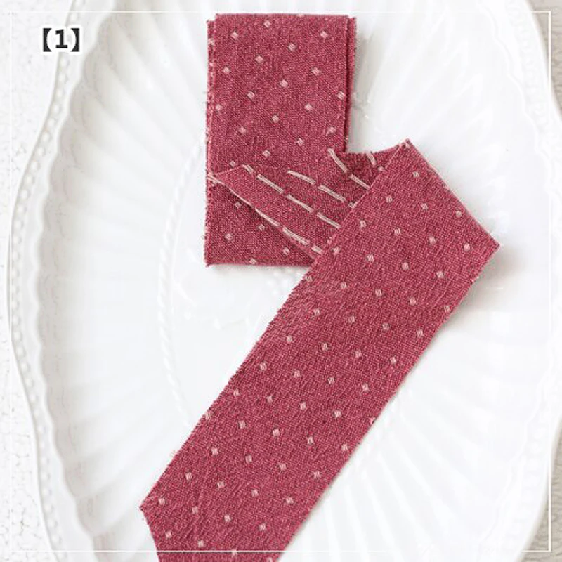 Dailylike 43 шт. хлопчатобумажная ткань полоски для квилтинга Желейный рулон с