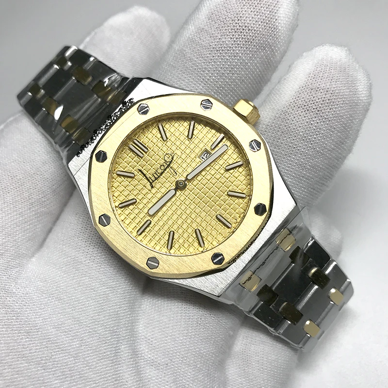 2020 Роскошные Кварцевые часы с сапфировым стеклом AAA Качество 33 мм Женский Размер