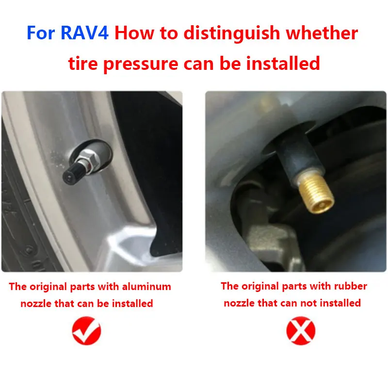 Для Toyota Rav4 XA50/Camry/Corolla Altis 2018 2019 2020 Smart TPMS система контроля давления в шинах цифровой