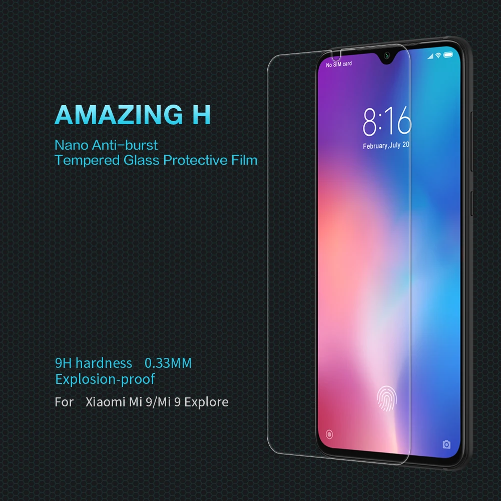 Nillkin для Xiaomi mi 9 8 SE 9T Pro 5G Защитное стекло для экрана 9H защитное закаленное стекло для Xiaomi mi 9 mi 9T mi 9 Lite mi A3 A2 6