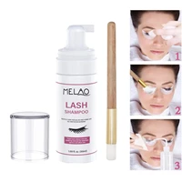lash shampoo foaming cleanser brush 50ml gentle foam wash for eyelash extensions makeupoil remover beauty salon supplies