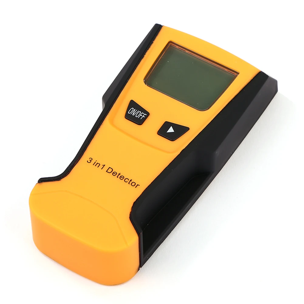 

3 In 1 Metal Detector Find Metal Wood Studs AC Voltage Live Wire Detect Wall Scanner Electric Box Finder Wall Detector