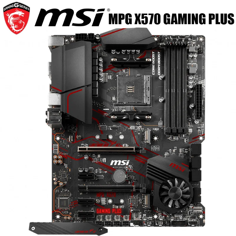 Kaufen Buchse AM4 Neue MSI MPG X570 GAMING PLUS Motherboard AMD 2nd Und 3rd Gen Ryzen DDR4 HDMI-Kompatibel Desktop MSI X570 Mainboard