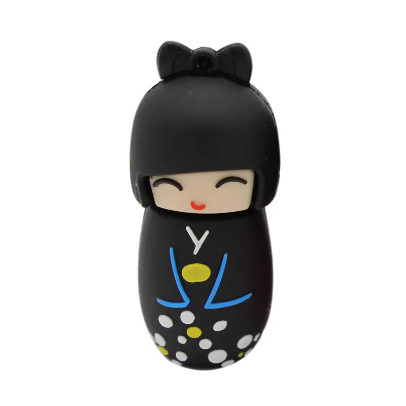 USB флеш накопитель TEXT ME в виде японской куклы 64 ГБ 4 8 16 32 2 0|USB флэш-накопители| |