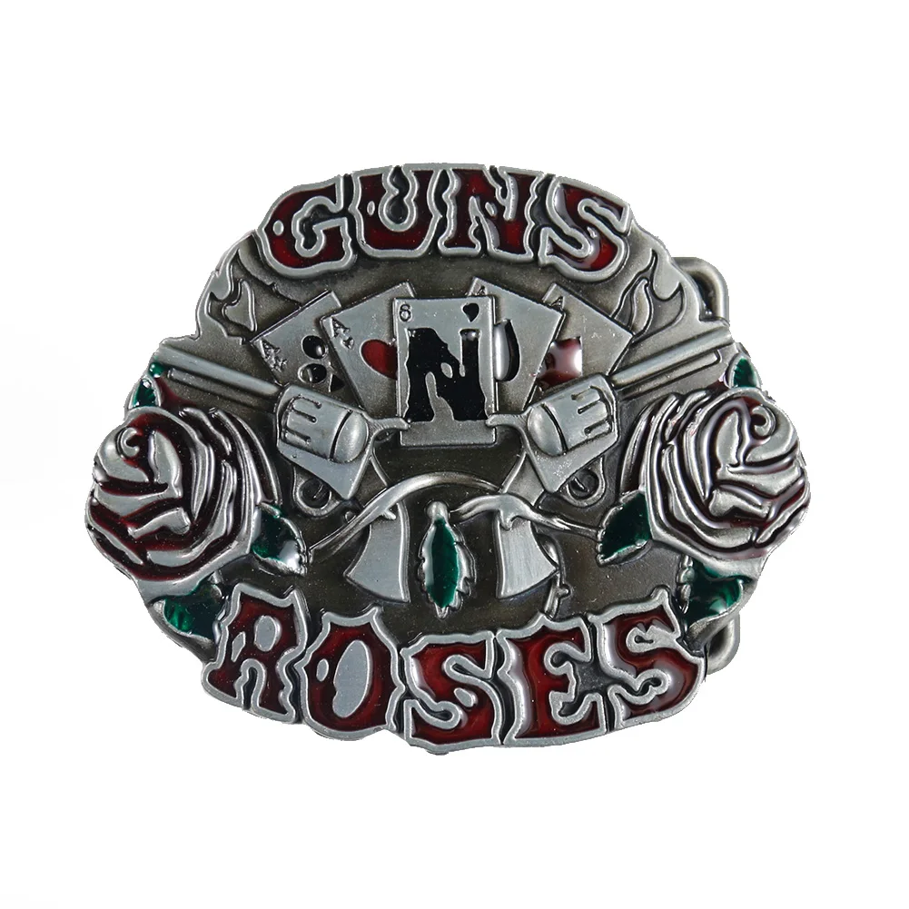 Мужская пряжка для ремня модная покерная розовая мужчин ковбойский аксессуары