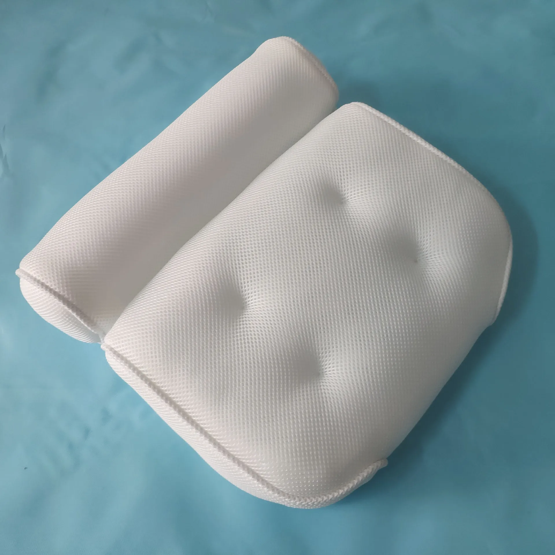 

SPA Bath Pillow with Suction Cups Neck and Back Support Headrest Pillow Thickened for Home Hot Tub Bathroom Cushion Accersories