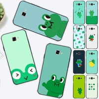 toplbpcs cute cartoon frog phone case for samsung j 2 3 4 5 6 7 8 prime plus 2018 2017 2016 core