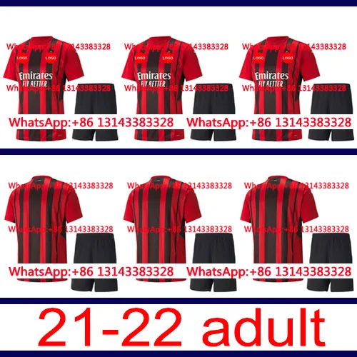 

21-22 custom shirt +sock Milan Set 2021 adult Top Best sale 2022 Free shipping