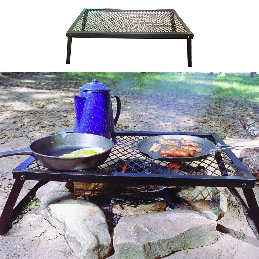 Подставка для кемпинга портативная деревянная горелка из нержавеющей стали