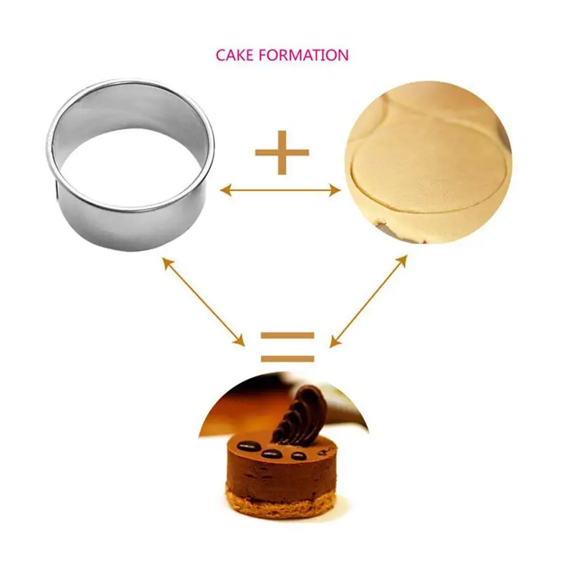 12 шт. кусачки для печенья из нержавеющей стали фрезы круглые Кондитерские