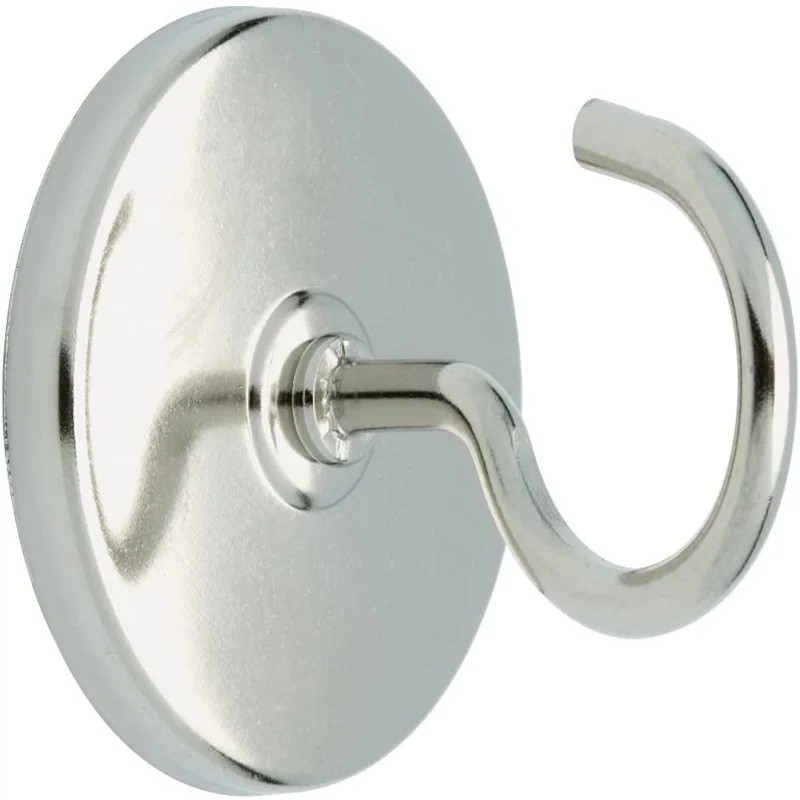 

1 pcsD48 D60 Powerful Hooks Neodymium Magnet Heavy Duty Wall Magnetic Hook Hanger for Hanging Home Kitchen