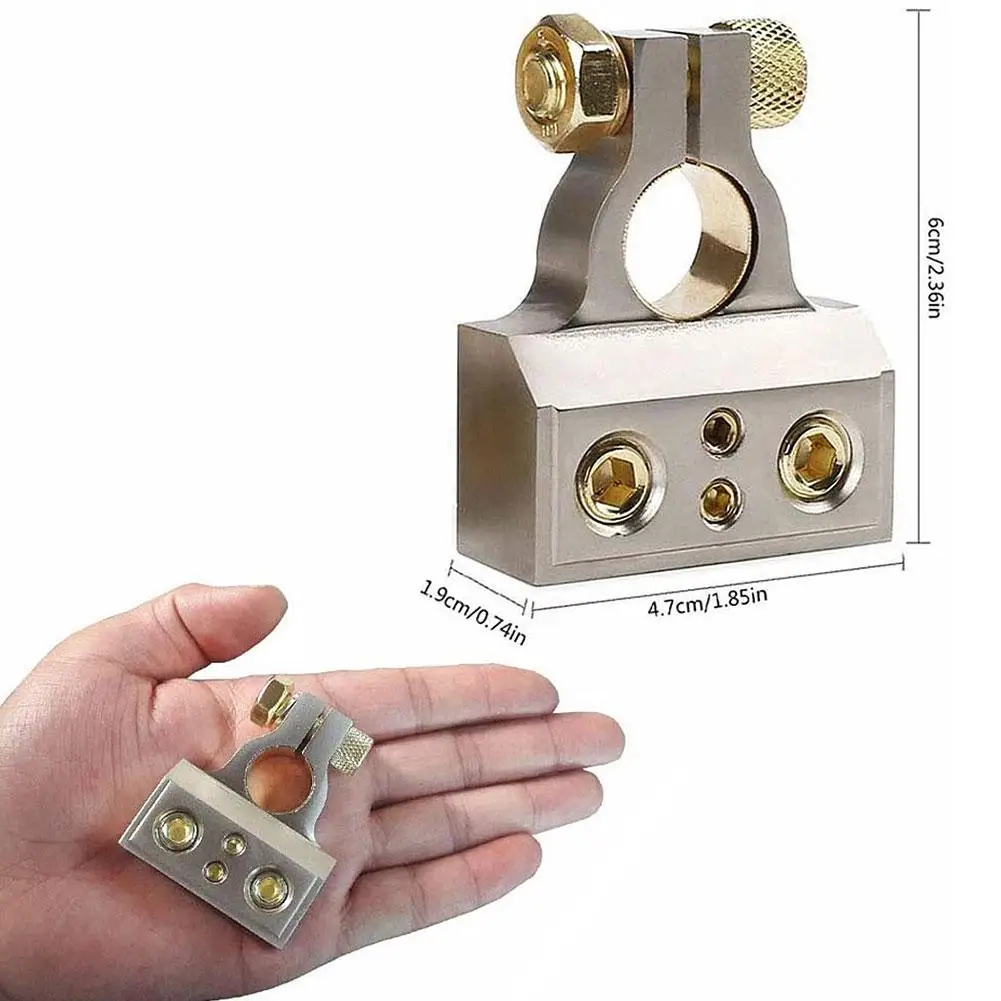 Negative Terminal Positive Car Battery Clamp Connectors Kit Gold-plated Adapter Set Accessories | Автомобили и мотоциклы