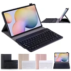 Чехол с Bluetooth-клавиатурой для Samsung Galaxy Tab S7 A7 T500 S6 Lite 10,4 P610 P615 Tab A S4 S5E 10,5, съемный чехол для клавиатуры
