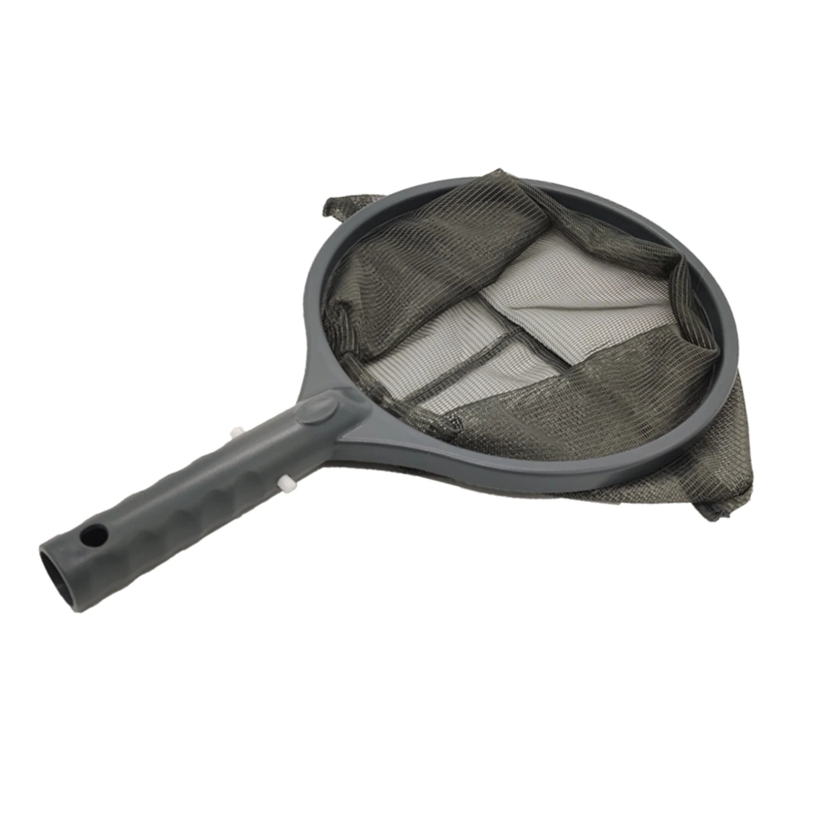 

Pool Skimmer Net Leaf Rake Cleaning Tool Black Fine Mesh Net Bag Catcher
