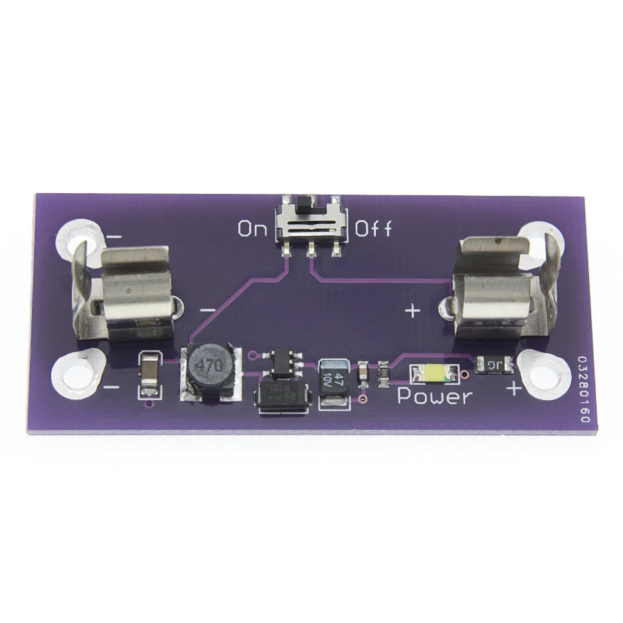 Модуль питания LilyPad повышающий преобразователь батареи AAA до 5 В|step up|power module5v step up |