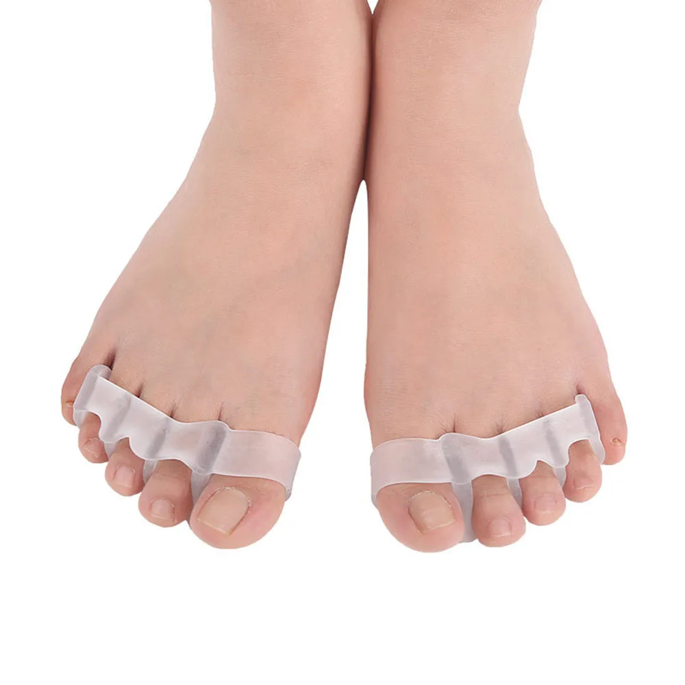 1 пара разделителей для пальцев ног Bunions подошвенный фасциит молоток сепаратор