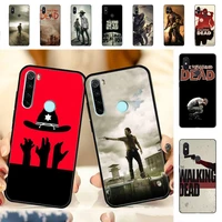 yndfcnb the walking dead phone case for redmi note 8 7 9 4 6 pro max t x 5a 3 10 lite pro