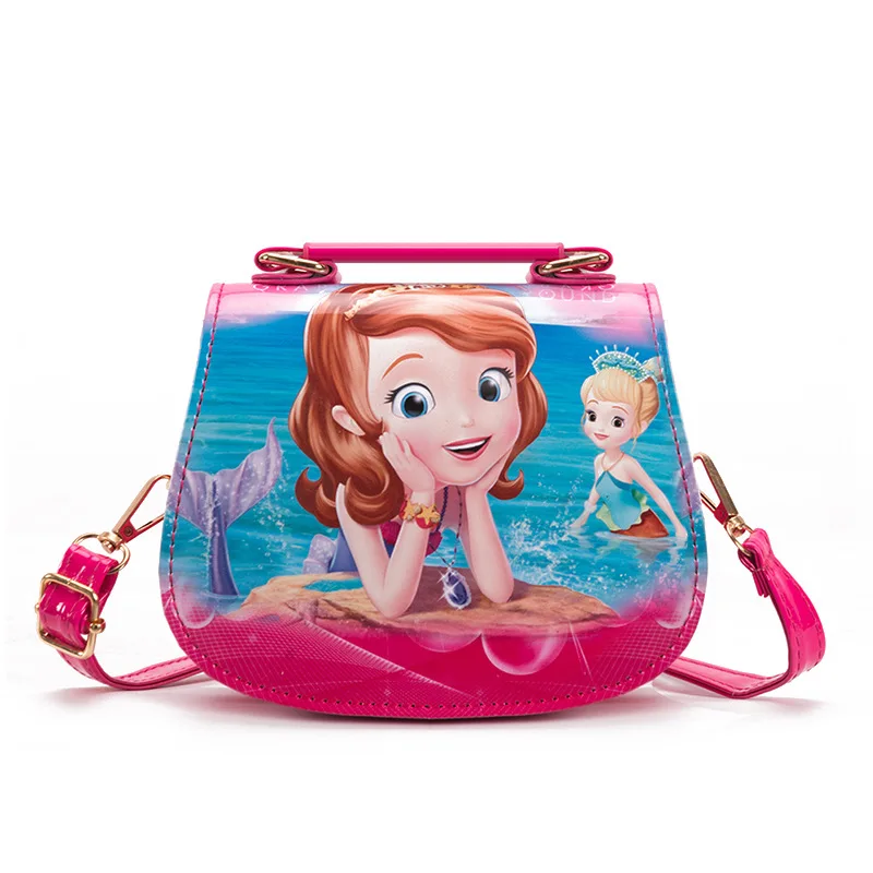 Сумка мессенджер из ПУ кожи Disney princess сумка через плечо для девушек сумочка София