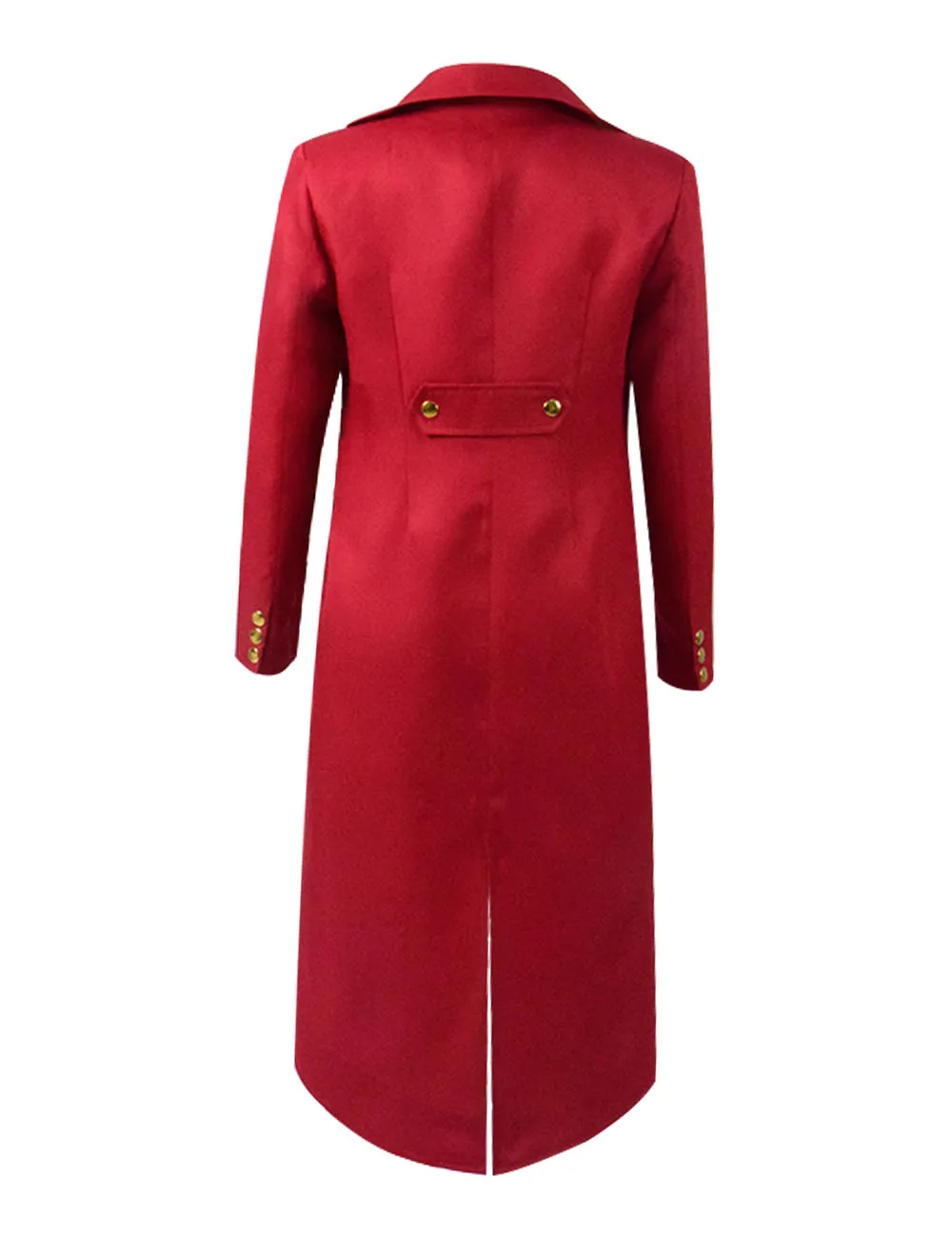 Красный пиджак для мальчиков cospapa в стиле стимпанк готический хвост винтажное