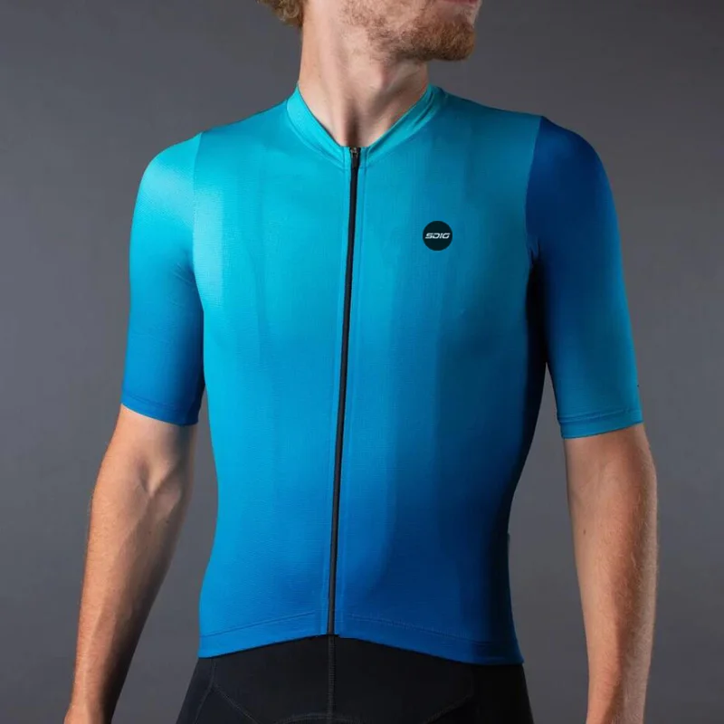 Футболка мужская с коротким рукавом Джерси для езды на велосипеде Испании