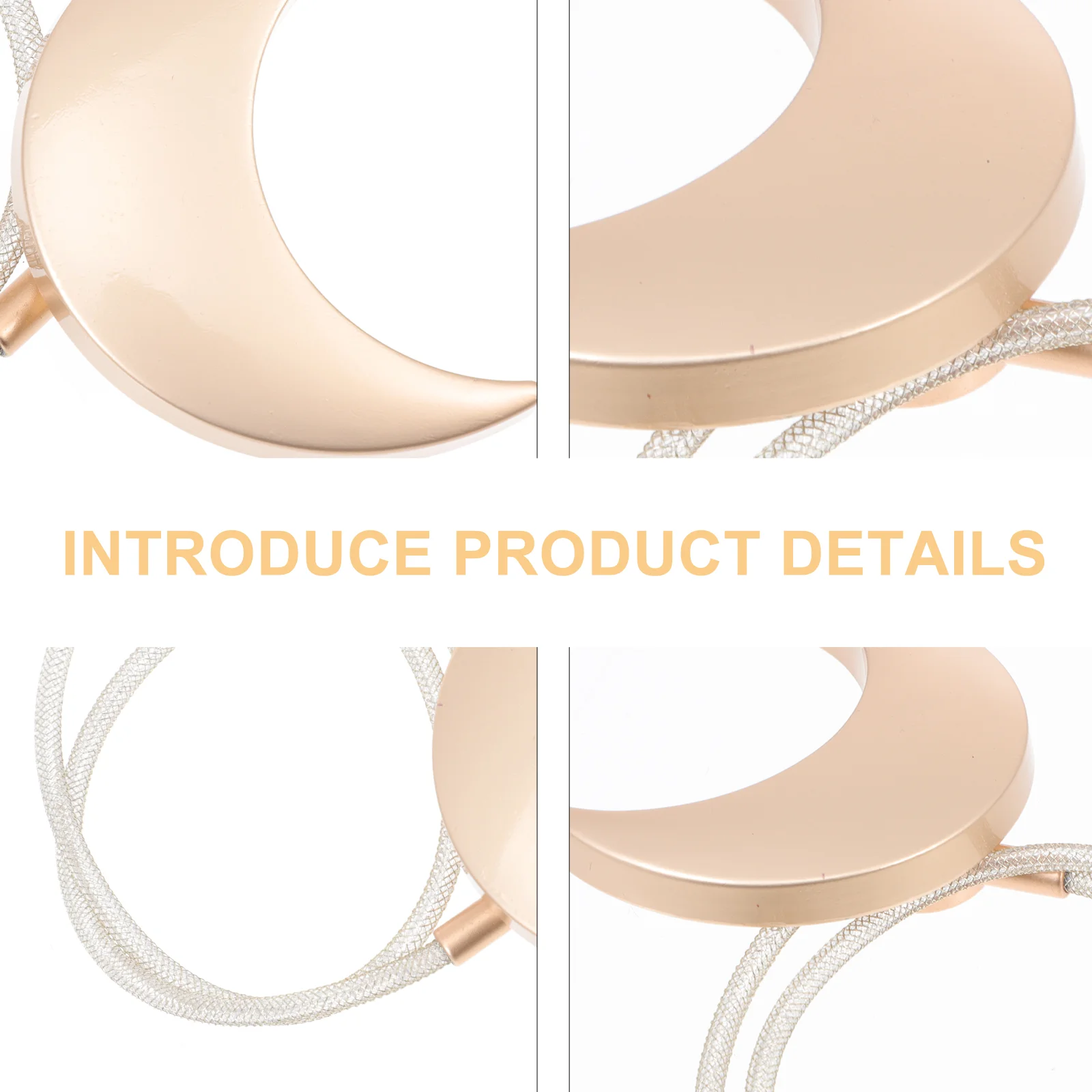 Моделирующая Пряжка для штор Moon домашняя Магнитная занавеска штора галстук | Дом