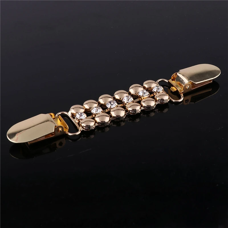 

Hot European And American Sweater Clip Plating Duckbill Buckle Clothing Chain Cardigan Clip Clothing Decoration Supplies