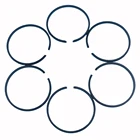 6 шт.лот 40 мм x 1,5 мм поршневое кольцо подходит для HUSQVARNA 40 41 136 137 141 142 142E 238 340 338XPT 339XP Jonsered 2040 CS2040 бензопила