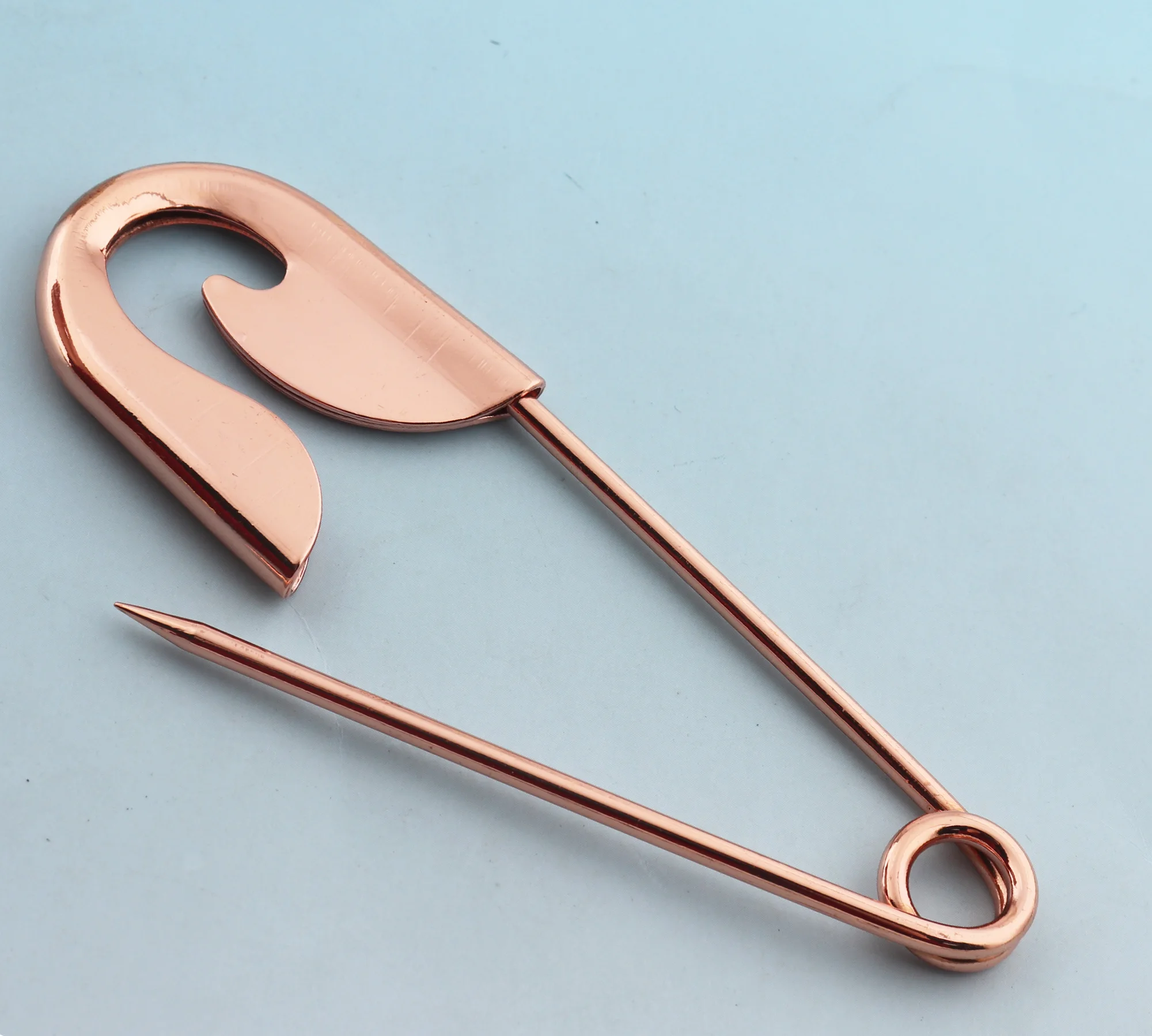 

5pcs 10cm Large Safety Pins Rose Gold Safety Pins Metal Pins Shawl Pins Brooch Safety Pins DIY Garment Pins