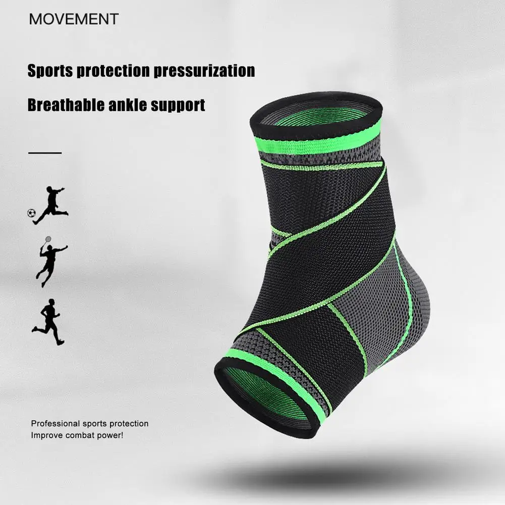 

Ankle 1 PCS Protective Football Ankle Support Basketball Ankle Brace Compression Nylon Strap Belt Ankle Protector
