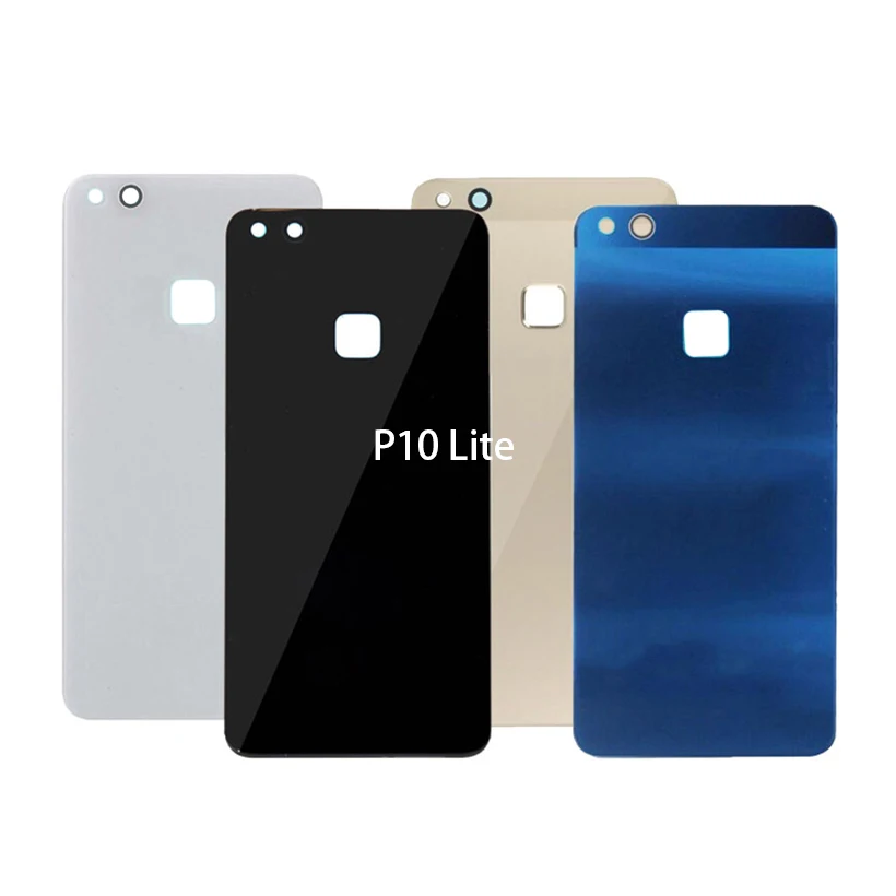 Для Huawei P10 Lite / Nova задняя дверь корпус панель Задняя стеклянная крышка батарейный