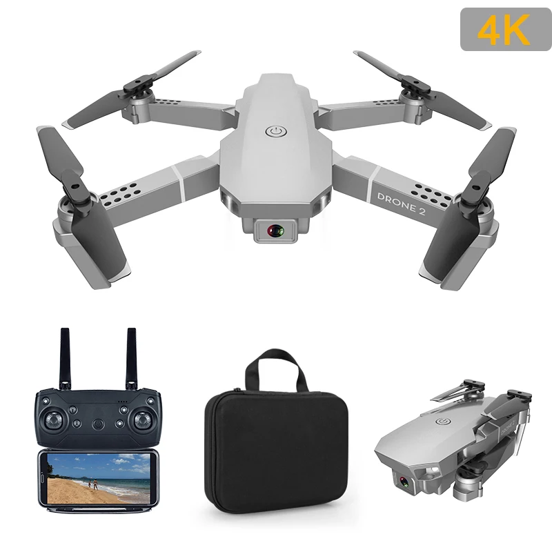 

Mini RC Drone Wide Angle 4K 1080P WiFi FPV Camera Drones Height Holding Foldable RC Quadrotor Dron Toy Gift