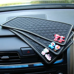 car anti slip mat center console mat silicone mat sunglasses mobile phone storage mat auto parts car decoration mat free global shipping