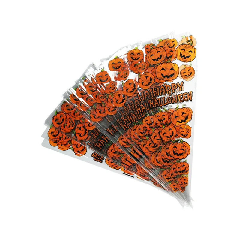 Прозрачный пакет для конфет с тыквой летучая мышь пауком 100 шт. | Дом и сад