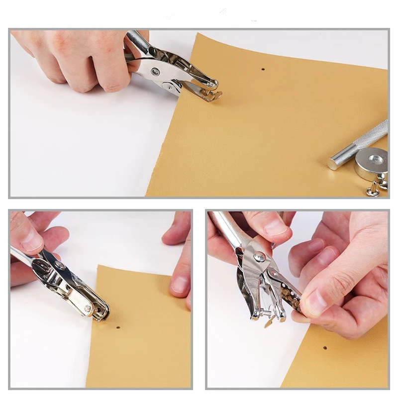 180 Sets Of 3 Sizes 4 Colors Double-sided Rivets + Installation Tools Leather Cap Hit Nail Sewing Clothes | Дом и сад