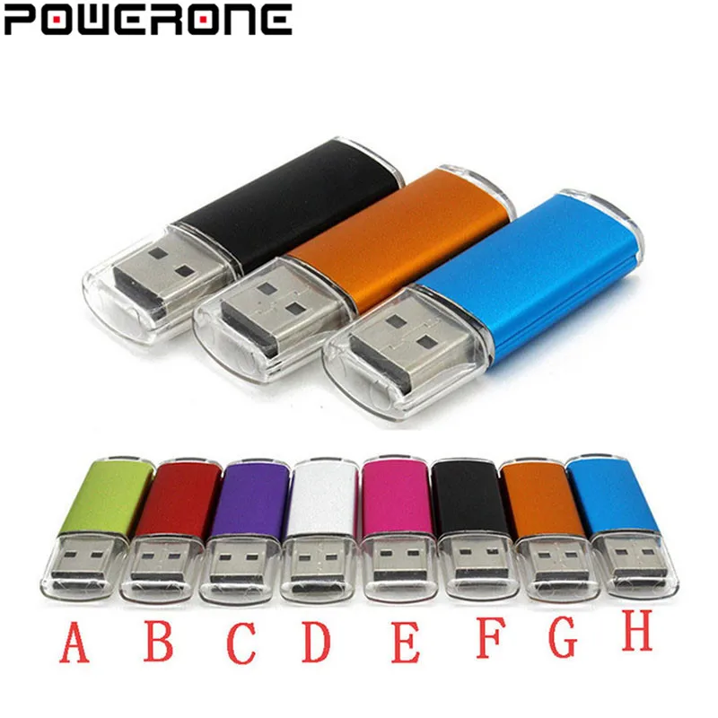 

POWERONE оптовая продажа USB2.0 флэш-диск металлический Usb флешка Usb флешки 32 Гб оперативной памяти, 16 Гб встроенной памяти, 64 ГБ Usb флеш-накопитель
