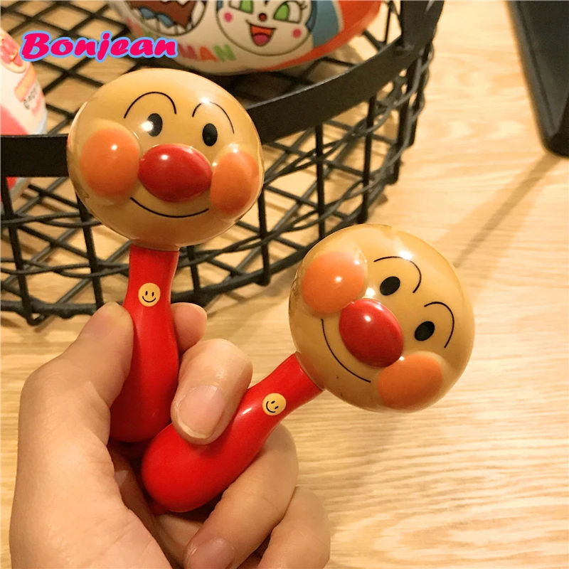 

Anpanman Baby Rattle Toys 0-6 Months Jingle Shaking Bell Infant Toys For Newborns Baby Rattles Teether Grip Handbell Toddler Toy