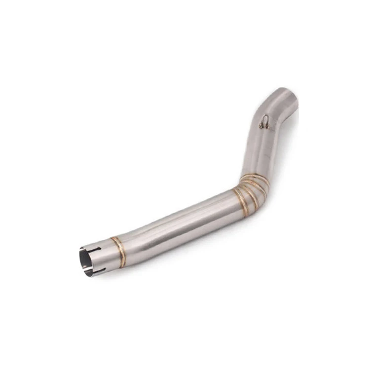

Motorcycle Exhaust Pipe Connection Mid Pipe Middle Connecting Tube Slip on 51mm Muffler Escape for Benelli 502C TRK502