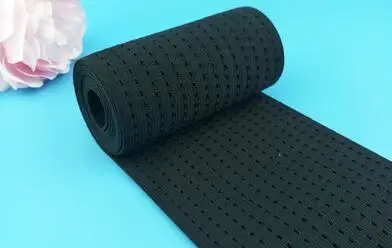 E 10 см широкая сетчатая эластичная лента s для швейных аксессуаров DIY Детский пупочный пояс мягкая резиновая эластичная лента Полиэфирная тесьма - Цвет: E